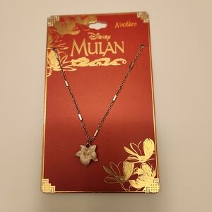 Disney Mulan Rose Gold Necklace